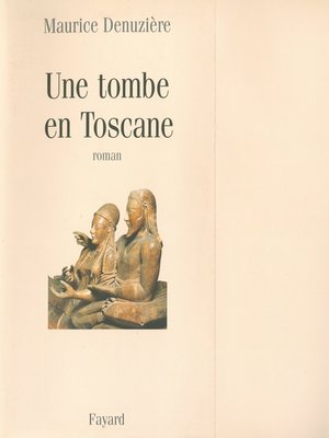 cover image of Une tombe en Toscane
